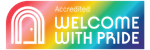 Accredited Welcome With Pride logo